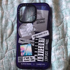 Alisha Marie x Casetify iPhone 13 Pro phone case